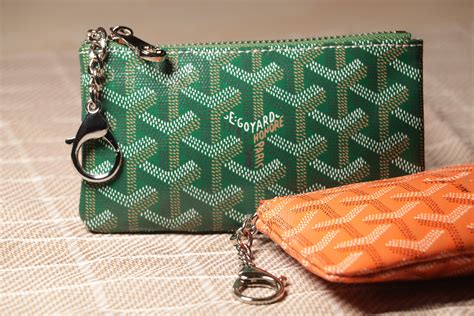 goyard mens keychain|goyard keychain wallet.